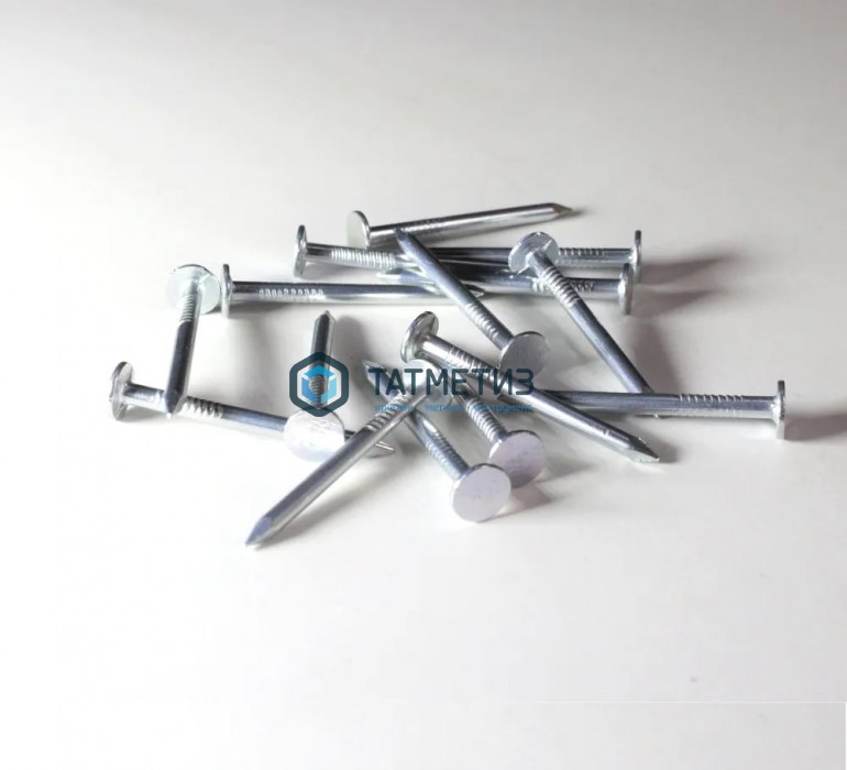 Гвозди толевые 2,0х20 оцинков. (5 кг/уп) Гвозди толевые 2,0х20 оцинков. (5 кг/уп)