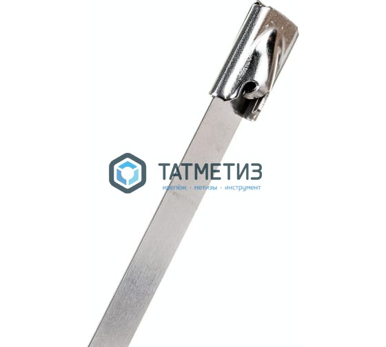 Хомут-стяжка стальной 300 х 4,6 (100 шт/уп) REXANT Хомут-стяжка стальной 300 х 4,6 (100 шт/уп) REXANT