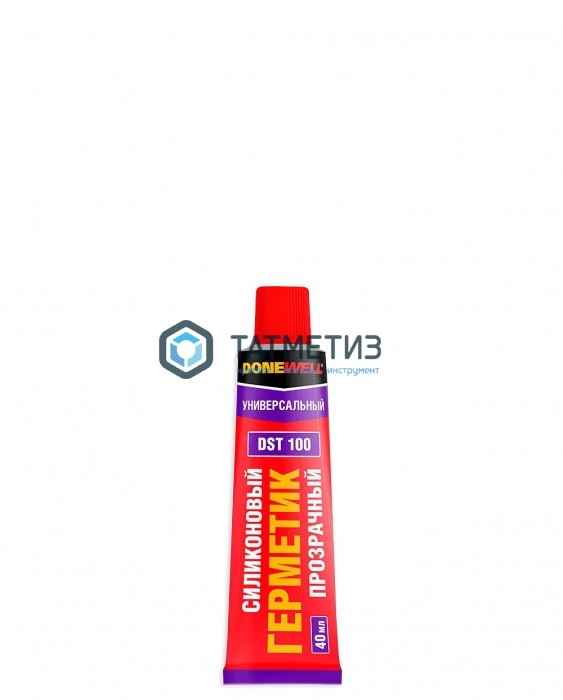 Герметик силиконовый DONEWELL универсальный ПРОЗРАЧНЫЙ 40 мл DST-100/24 Герметик силиконовый DONEWELL универсальный ПРОЗРАЧНЫЙ 40 мл DST-100/24