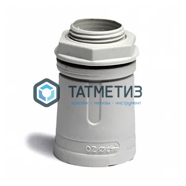 Переходник жесткая труба-коробка d32 IP67 ДКС 50232 | «ТАТМЕТИЗ» Переходник жесткая труба-коробка d32 IP67 ДКС 50232 - магазин крепежа «ТАТМЕТИЗ»