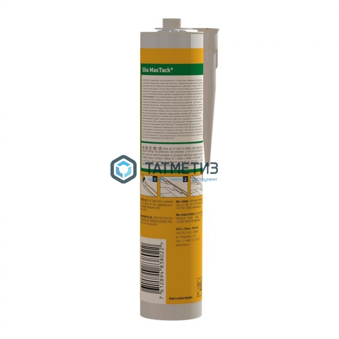 Клей монтажный Sika MaxTack Invisible без растворителей 300 г 12 Клей монтажный Sika MaxTack Invisible без растворителей 300 г 12