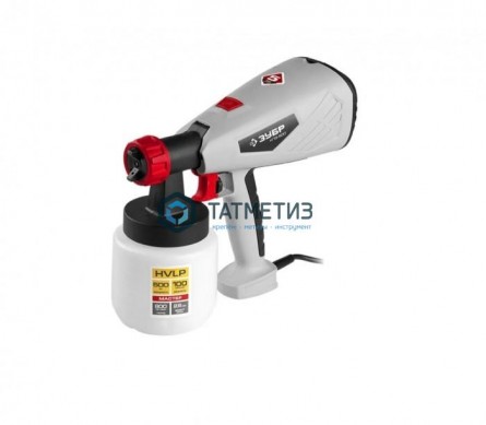 Краскопульт электрич, ЗУБР, HVLP, 0.8л, 0-800мл/мин,вязкость краски 100 DIN/сек, сопло 2.6мм, 500Вт | «ТАТМЕТИЗ» Краскопульт электрич, ЗУБР, HVLP, 0.8л, 0-800мл/мин,вязкость краски 100 DIN/сек, сопло 2.6мм, 500Вт - магазин крепежа «ТАТМЕТИЗ»