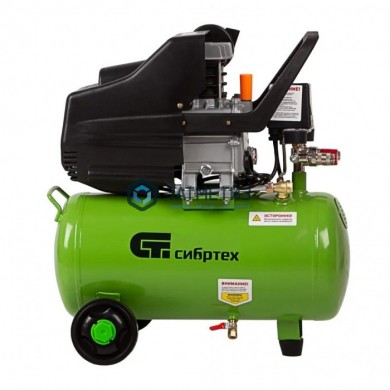 Компрессор воздушный КК-1500/24, 1,5 кВт, 198 л/мин, 24 л, прямой привод, масляный// Сибртех | «ТАТМЕТИЗ» Компрессор воздушный КК-1500/24, 1,5 кВт, 198 л/мин, 24 л, прямой привод, масляный// Сибртех - магазин крепежа «ТАТМЕТИЗ»