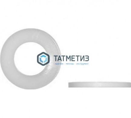 Шайба полиамидная DIN 125  М12 (без фаски) (500 шт/уп) -  магазин крепежа «ТАТМЕТИЗ»