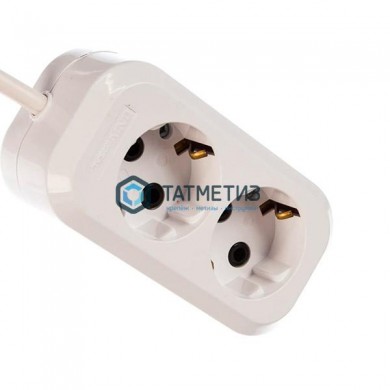 Удлинитель бытовой 2х2м с заземлением 16А Универсал | «ТАТМЕТИЗ» Удлинитель бытовой 2х2м с заземлением 16А Универсал - магазин крепежа «ТАТМЕТИЗ»