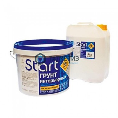 Грунт СТАРТ "Строитель" для нар. и внутр. работ 5л / 4 | «ТАТМЕТИЗ» Грунт СТАРТ "Строитель" для нар. и внутр. работ 5л / 4 - магазин крепежа «ТАТМЕТИЗ»