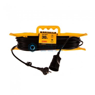 Удлинитель на рамке 1 гнездо б/з 30 м 2х0,75мм², STANDART PROCONNECT | «ТАТМЕТИЗ» Удлинитель на рамке 1 гнездо б/з 30 м 2х0,75мм², STANDART PROCONNECT - магазин крепежа «ТАТМЕТИЗ»