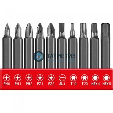 Отвертка-трансформер аккумуляторная ЗУБР ViX-T 3.6 В, в кейсе с 10 битами -  магазин крепежа «ТАТМЕТИЗ»