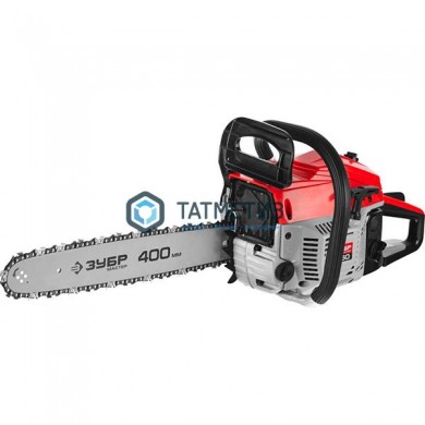 Пила цепная бензиновая, ЗУБР, хромир. цилиндр, праймер, 45 см3 (1,6 кВт), шина 40 см, 11500 об/мин | «ТАТМЕТИЗ» Пила цепная бензиновая, ЗУБР, хромир. цилиндр, праймер, 45 см3 (1,6 кВт), шина 40 см, 11500 об/мин - магазин крепежа «ТАТМЕТИЗ»