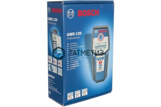 ДЕТЕКТОР BOSCH GMS 120 PROF | «ТАТМЕТИЗ» ДЕТЕКТОР BOSCH GMS 120 PROF - магазин крепежа «ТАТМЕТИЗ»