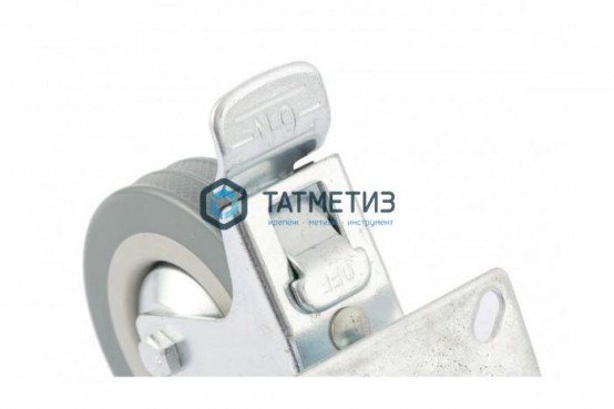 Колесо поворотное с тормозом d-50мм, крепление платформенное // СИБРТЕХ | «ТАТМЕТИЗ» Колесо поворотное с тормозом d-50мм, крепление платформенное // СИБРТЕХ - магазин крепежа «ТАТМЕТИЗ»