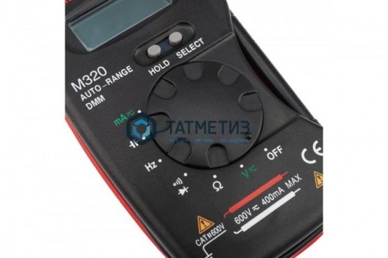 Портативный мультиметр M320 MASTECH -  магазин крепежа «ТАТМЕТИЗ»