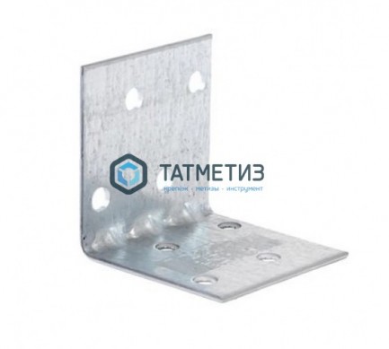 Усиленный монтажный уголок 40x40x40x1,5 mm RKMP1 -  магазин крепежа «ТАТМЕТИЗ»