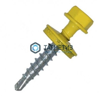 Саморез окраш.кров. 5,5х19 /1018/ (250 шт/уп) МК | «ТАТМЕТИЗ» Саморез окраш.кров. 5,5х19 /1018/ (250 шт/уп) МК - магазин крепежа «ТАТМЕТИЗ»