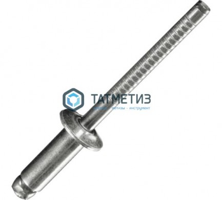 Заклепка 3, 2 х 12 вытяжная нерж А2 А2 DIN 7337* |  «ТАТМЕТИЗ» Заклепка 3, 2 х 12 вытяжная нерж А2 А2 DIN 7337* -  магазин крепежа «ТАТМЕТИЗ»