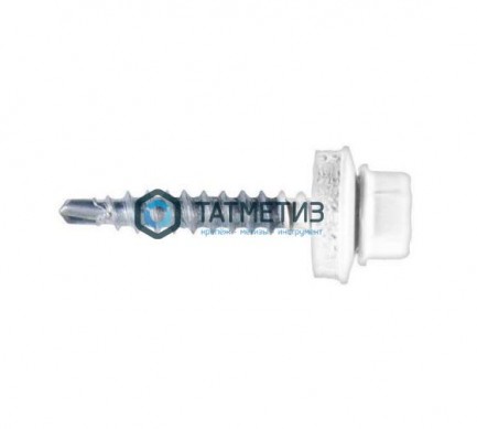 Саморез окраш.кров. 4,8х35 /9003/ (200 шт/уп) Z | «ТАТМЕТИЗ» Саморез окраш.кров. 4,8х35 /9003/ (200 шт/уп) Z - магазин крепежа «ТАТМЕТИЗ»