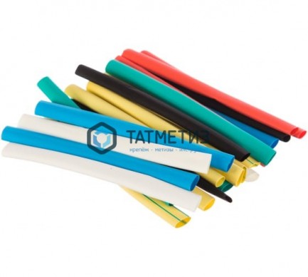 Набор термоусадочных трубок ТУТ нг 6/3 (7 цветов по 3шт) 10см EKF PROxima | «ТАТМЕТИЗ» Набор термоусадочных трубок ТУТ нг 6/3 (7 цветов по 3шт) 10см EKF PROxima - магазин крепежа «ТАТМЕТИЗ»
