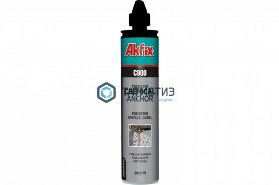Химический Анкер 300 мл Akfix C900 (12) | «ТАТМЕТИЗ» Химический Анкер 300 мл Akfix C900 (12) - магазин крепежа «ТАТМЕТИЗ»