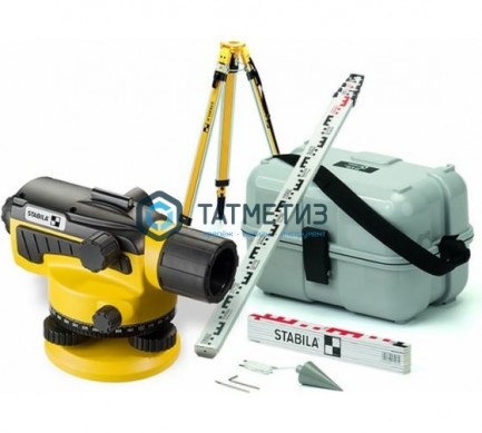 Нивелир оптический STABILA OLS 26 + штатив BST-S + рейка TNL 500см | «ТАТМЕТИЗ» Нивелир оптический STABILA OLS 26 + штатив BST-S + рейка TNL 500см - магазин крепежа «ТАТМЕТИЗ»
