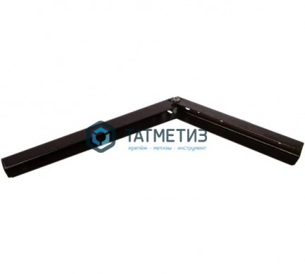 Кронштейн складной черный, L=280 мм (10) | «ТАТМЕТИЗ» Кронштейн складной черный, L=280 мм (10) - магазин крепежа «ТАТМЕТИЗ»