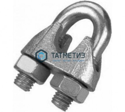 Зажим троса DIN 741 28 | «ТАТМЕТИЗ» Зажим троса DIN 741 28 - магазин крепежа «ТАТМЕТИЗ»