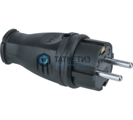 Эл.вилка прямая с/з каучук Navigator NCA-PLR02-16A-E-IP44-BL | «ТАТМЕТИЗ» Эл.вилка прямая с/з каучук Navigator NCA-PLR02-16A-E-IP44-BL - магазин крепежа «ТАТМЕТИЗ»