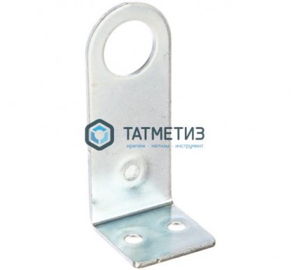 Пробой-ушко угловое 30 х 75 мм, цинк -  магазин крепежа «ТАТМЕТИЗ»