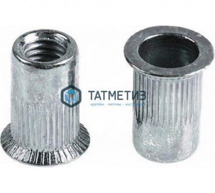 Заклепка резьбовая потайной борт М 4 (1500 шт/уп) RC | «ТАТМЕТИЗ» Заклепка резьбовая потайной борт М 4 (1500 шт/уп) RC - магазин крепежа «ТАТМЕТИЗ»