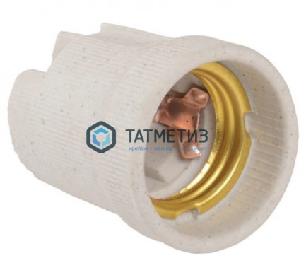 Эл.патрон Е27 керам. подвесной, ИЭК | «ТАТМЕТИЗ» Эл.патрон Е27 керам. подвесной, ИЭК - магазин крепежа «ТАТМЕТИЗ»