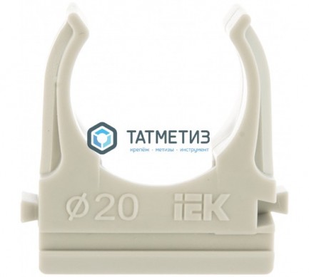 Держатель с защелкой CF20 ИЭК CTA10D-CF20-K41-100 | «ТАТМЕТИЗ» Держатель с защелкой CF20 ИЭК CTA10D-CF20-K41-100 - магазин крепежа «ТАТМЕТИЗ»