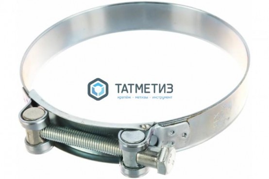 Хомут силовой, тип ROBUST, цинк,140-148 мм | «ТАТМЕТИЗ» Хомут силовой, тип ROBUST, цинк,140-148 мм - магазин крепежа «ТАТМЕТИЗ»