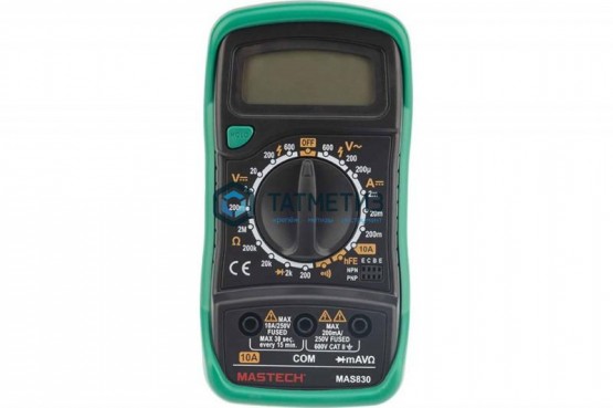 Мультиметр портативный МAS830 MASTECH | «ТАТМЕТИЗ» Мультиметр портативный МAS830 MASTECH - магазин крепежа «ТАТМЕТИЗ»
