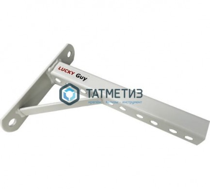 Консольный кронштейн с опорой L=250 мм окрашенный RAL 7035 (8) -  магазин крепежа «ТАТМЕТИЗ»