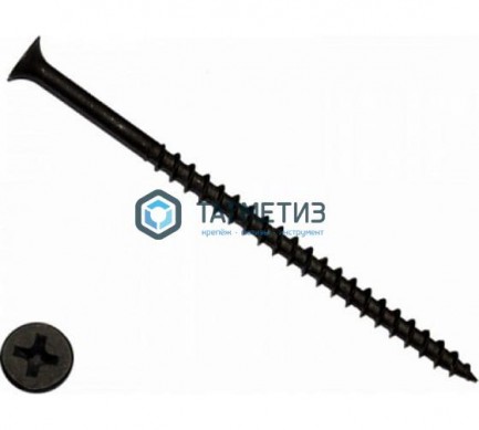 Саморезы потай оксид по дереву 4,8х130 (2000 шт/уп) PAND | «ТАТМЕТИЗ» Саморезы потай оксид по дереву 4,8х130 (2000 шт/уп) PAND - магазин крепежа «ТАТМЕТИЗ»