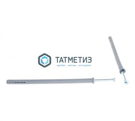 Дюбель-гвоздь 8х140 потай (50 шт/уп) KK | «ТАТМЕТИЗ» Дюбель-гвоздь 8х140 потай (50 шт/уп) KK - магазин крепежа «ТАТМЕТИЗ»