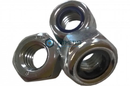 Гайка самоконтр DIN 985, оц М30 | «ТАТМЕТИЗ» Гайка самоконтр DIN 985, оц М30 - магазин крепежа «ТАТМЕТИЗ»