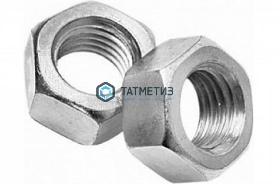 Гайка DIN 934, оцинк М42 КП 8 (уп 30 кг / 52 шт) ГОСТ 5915-70 | «ТАТМЕТИЗ» Гайка DIN 934, оцинк М42 КП 8 (уп 30 кг / 52 шт) ГОСТ 5915-70 - магазин крепежа «ТАТМЕТИЗ»