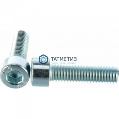 Винт с внутр 6-гр DIN 912, оц 10х 30  (уп 5 кг/ 186 шт)* -  магазин крепежа «ТАТМЕТИЗ»