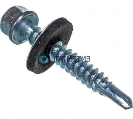 Саморез кровельный 5,5x 38 св №6 RUSPERT (200 шт/уп) HW | «ТАТМЕТИЗ» Саморез кровельный 5,5x 38 св №6 RUSPERT (200 шт/уп) HW - магазин крепежа «ТАТМЕТИЗ»