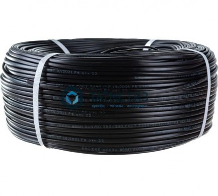 Провод 2х0,5 ШВВП Ч | «ТАТМЕТИЗ» Провод 2х0,5 ШВВП Ч - магазин крепежа «ТАТМЕТИЗ»