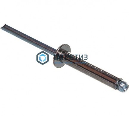 Заклепка 4,8 х 25 вытяжная нерж А2/А2 DIN 7337 -  магазин крепежа «ТАТМЕТИЗ»