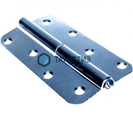 Петля накладная ПН1-130 левая, цинк | «ТАТМЕТИЗ» Петля накладная ПН1-130 левая, цинк - магазин крепежа «ТАТМЕТИЗ»