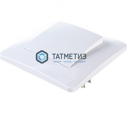 Выключатель 1-кл. СП BLANCA, 10A, 250B, белый Schneider Electric -  магазин крепежа «ТАТМЕТИЗ»