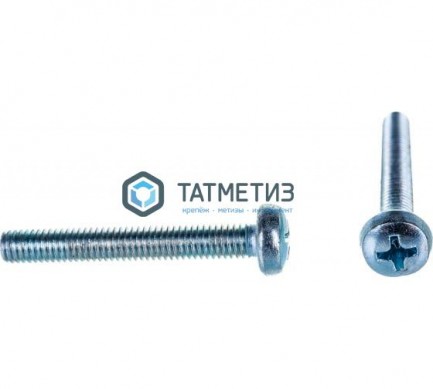 Винт п/ц DIN 7985 оц 3х 8   (4000 шт/уп) R -  магазин крепежа «ТАТМЕТИЗ»