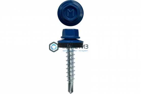 Саморез окраш.кров. 4,8х29 /5005/ DAXMER MS (10х250) | «ТАТМЕТИЗ» Саморез окраш.кров. 4,8х29 /5005/ DAXMER MS (10х250) - магазин крепежа «ТАТМЕТИЗ»