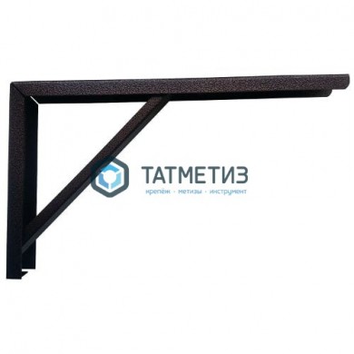 Кронштейн складной черный, L=380 мм (10) | «ТАТМЕТИЗ» Кронштейн складной черный, L=380 мм (10) - магазин крепежа «ТАТМЕТИЗ»