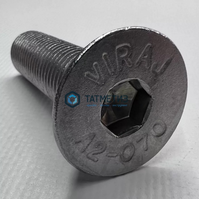 Винт DIN 7991 А2  М16 х 60 с потай головкой и внутр.шестигранником Винт DIN 7991 А2  М16 х 60 с потай головкой и внутр.шестигранником